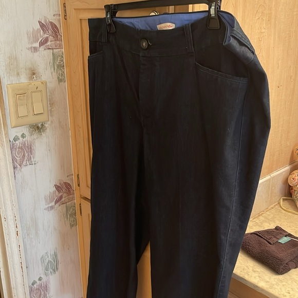 Dockers size18 capri new never worn jean material - Picture 2 of 6